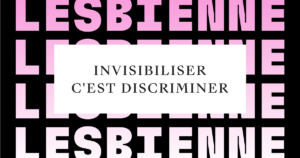 Image de partage pour la Journée de la Visibilité Lesbienne 2022